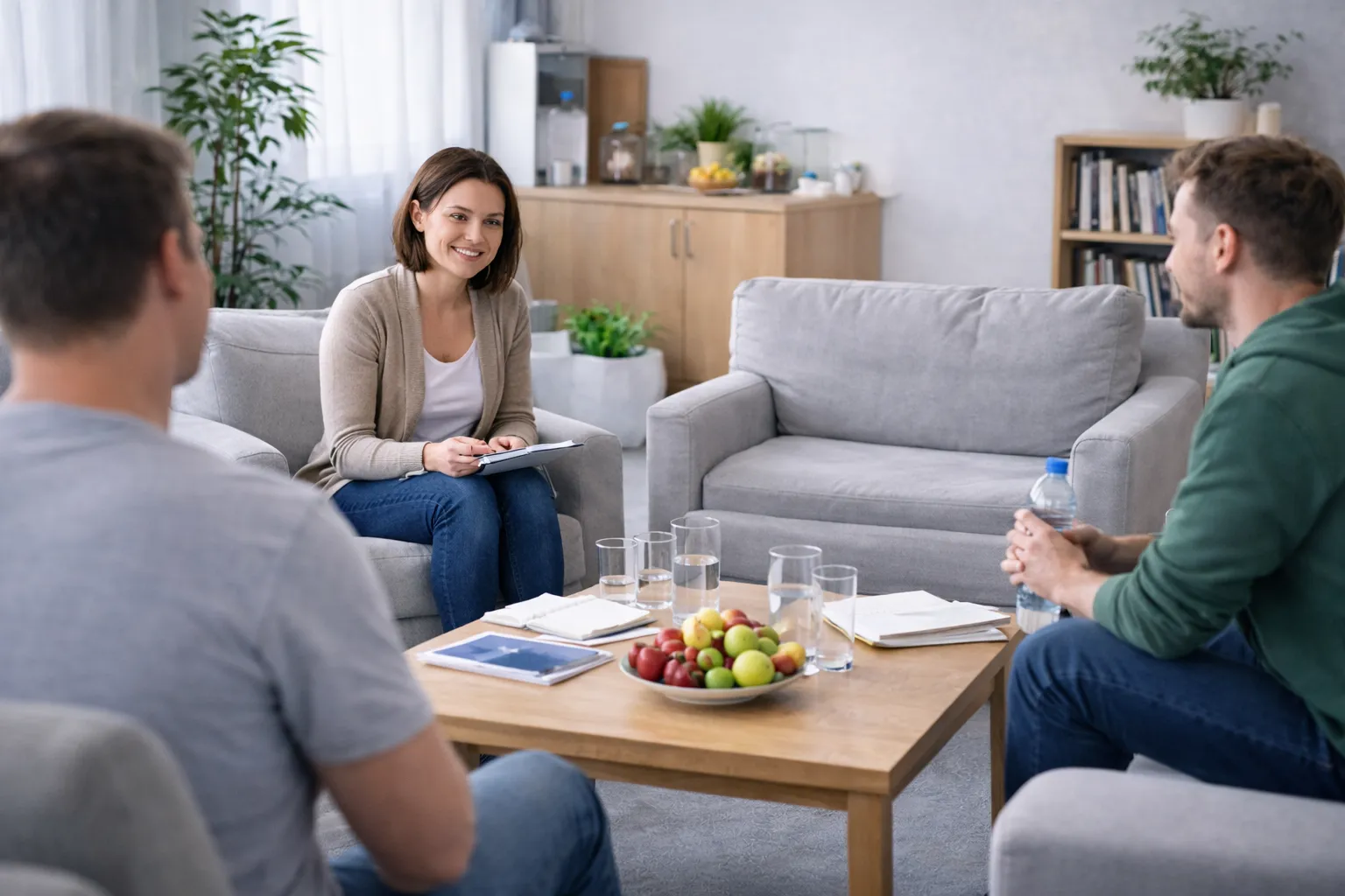 Распорядок дня, питание и досуг пациентов в реабилитационном центре.